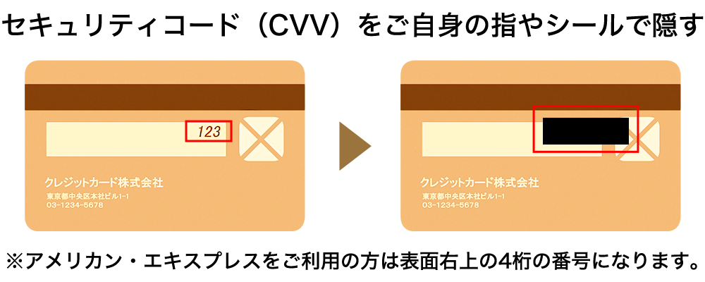 セキュリティコード